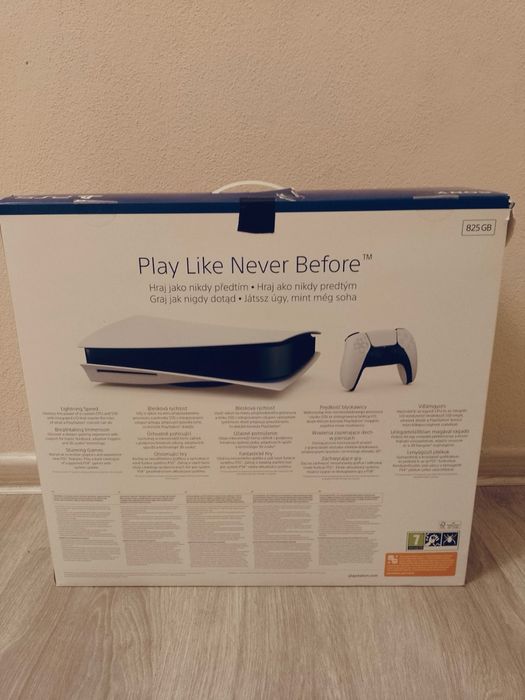 PS5/плейстейшън Standard Edition 825 GB 8K/4K 120 FPS/HDR