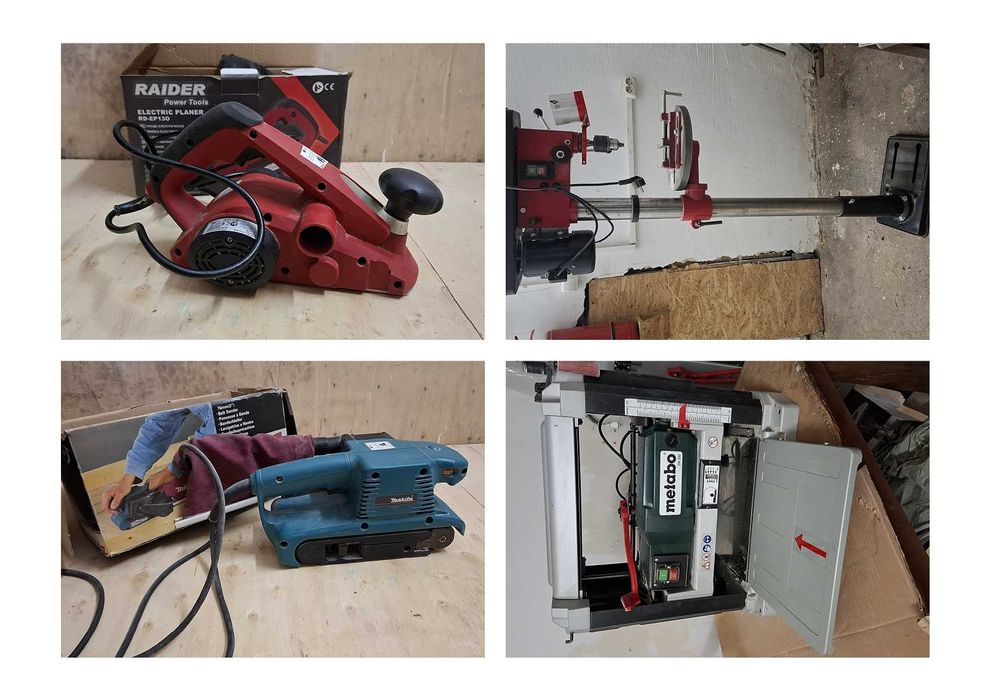 Utilaje/scule atelier tamplarie lemn/prelucrare metal/constructii