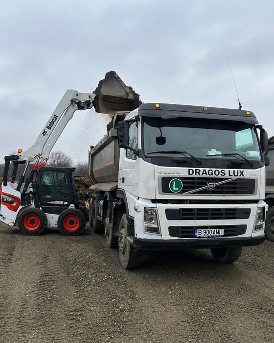 Bobcat de inchiriat/evacuari moloz,pamant(magurele,domensti,ciorogarla