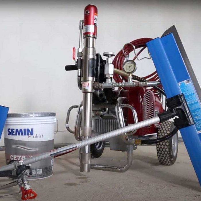 Semin  - стеклообои  , клей , шпаклевка  ,  лента , грунт - краска