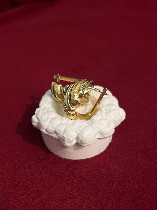 Золотые серьги/BariBarShop/0-0-24