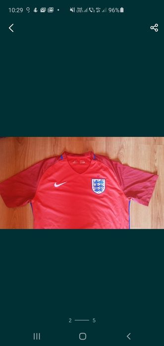 Tricou națională Nike Anglia original mărimea XL