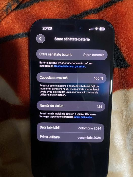 Vând iPhone 16 ca nou