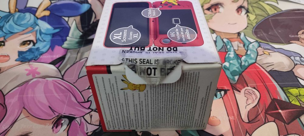 Nintendo 2DS XL Pokeball Limited Edition – Колекционерско състояние (CIB) Комплект