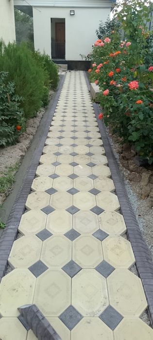 Укладка брусчатки!