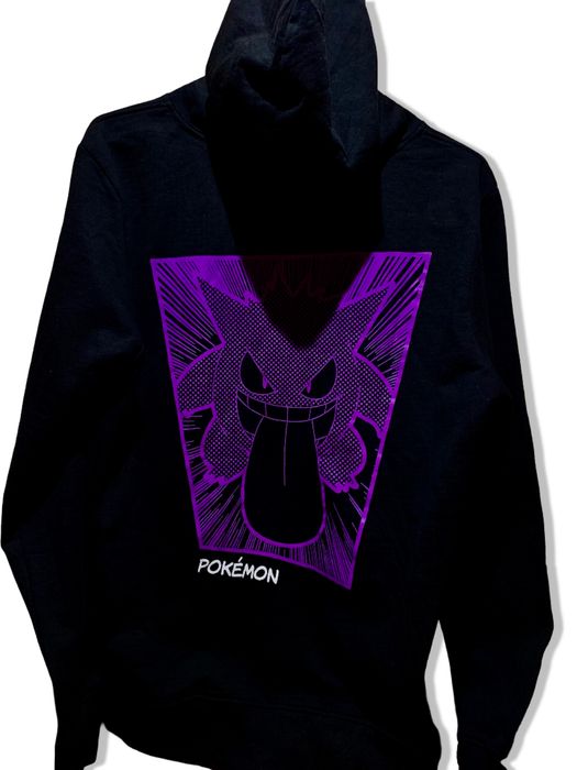 Pokémon Gengar Hoodie 2020 – официален DifuZed Rare Gem - Размер Л
