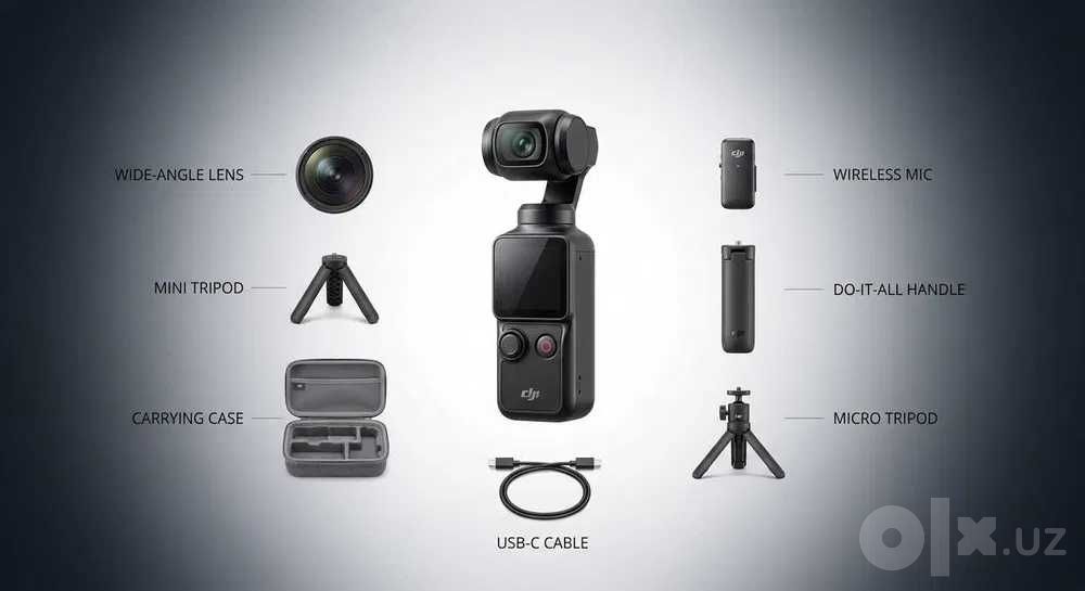 Arenda DJI Osmo pocket 4 creator combo
