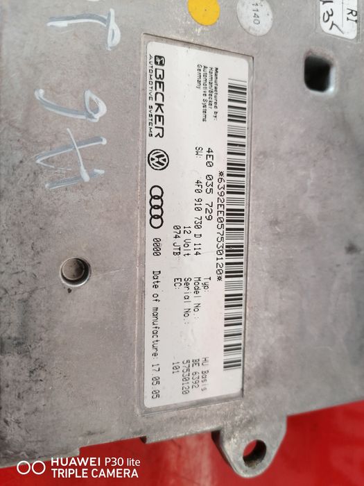 modul audio audi a6 (2004-2011) [4f2, c6] 2.5 motorina 2007