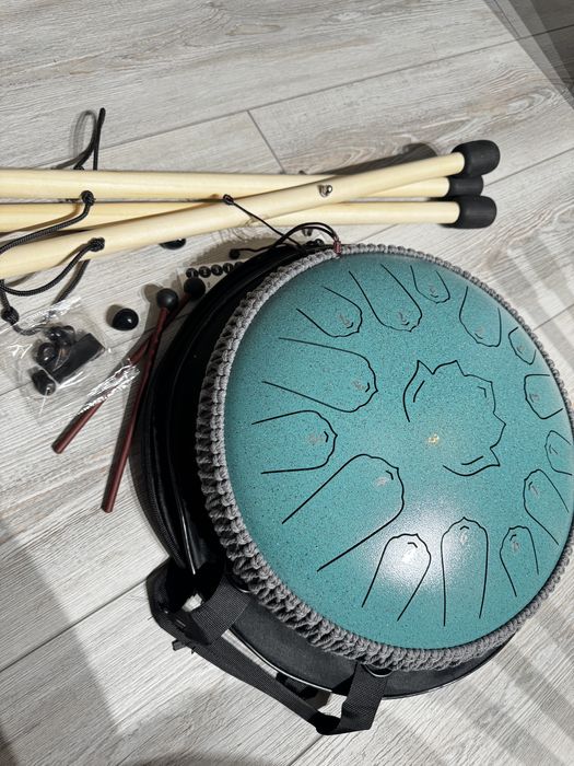 Новый Глюкофон  для медитаций, аксессуары в комплекте 40 см