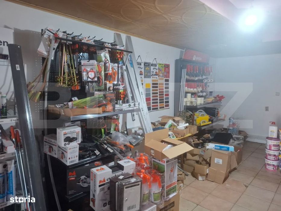 Magazin de constructii, 200 mp, zona Glodeni