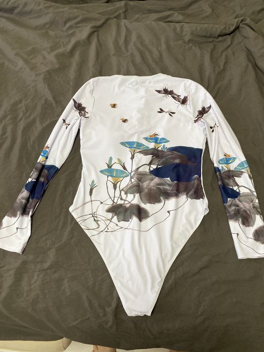 Купальник с рукамави