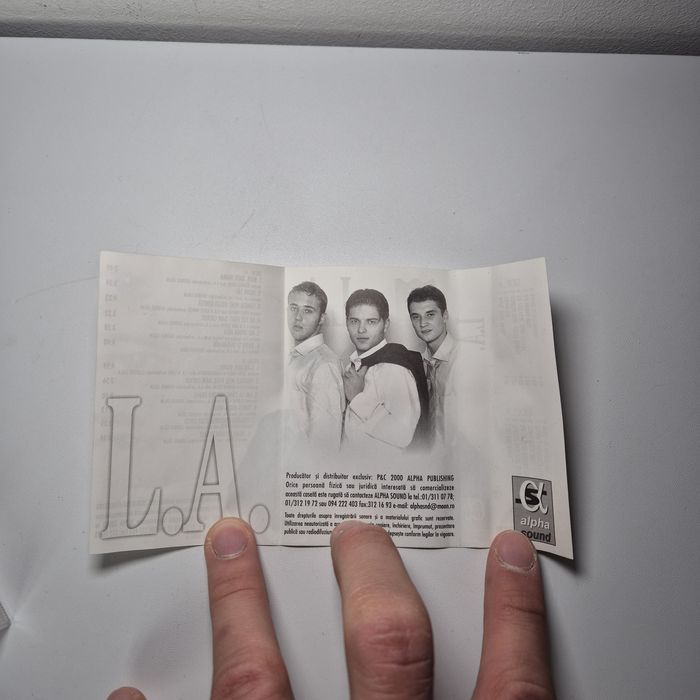 Caseta audio L.A. – L.A.