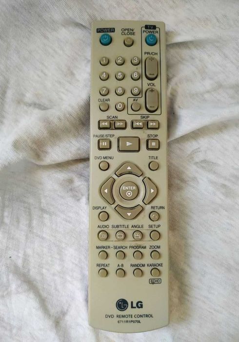 Пульт ду для DVD LG + karaoke