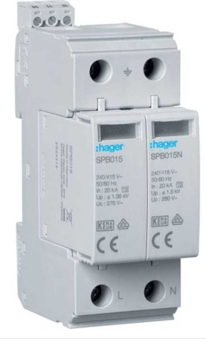 Descarcator supratensiune hager SPB215