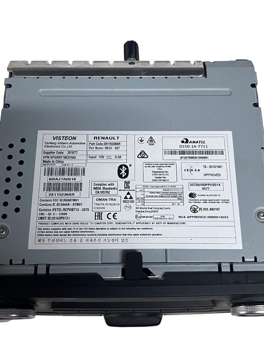 Cd Player Dacia Logan Mcv Ii 2013 -> 281152368R