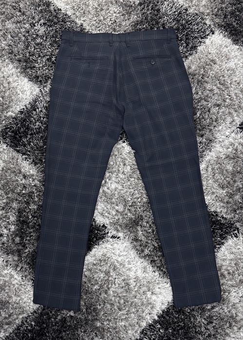 2 Pantaloni Zara barbati albastru inchis