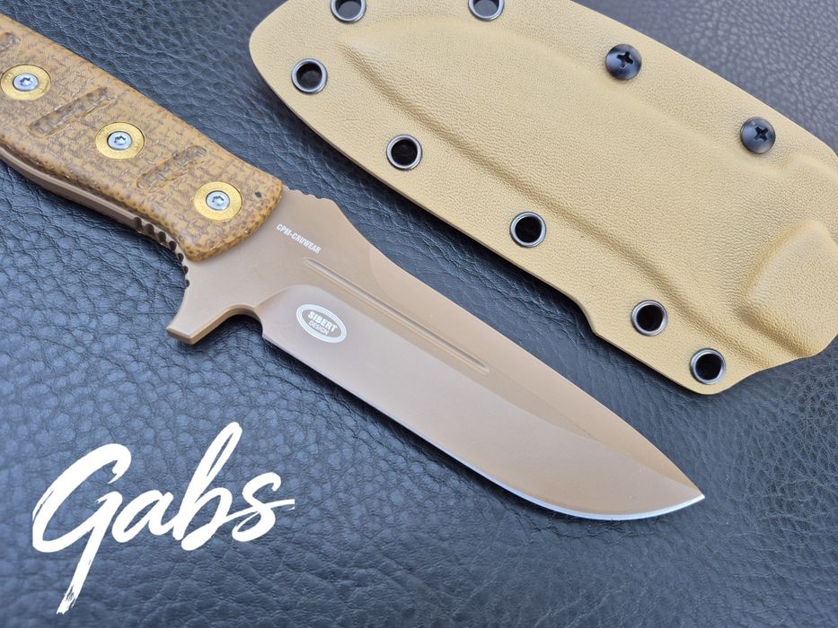 Нож Benchmade Fixed Adamas 375FE-1,Sibert  Design,CPM CruWear ,фултанг