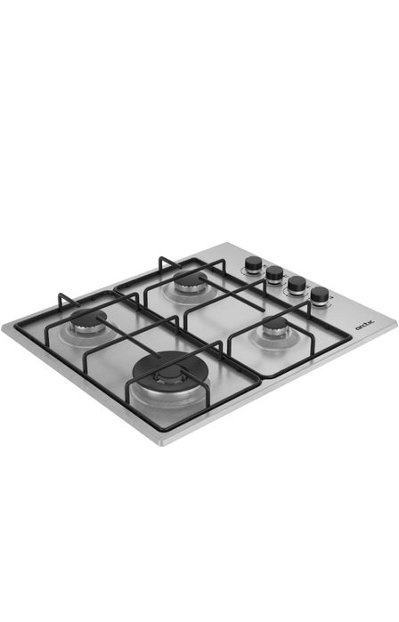 Plita incorporabila Arctic Gaz 4 arzatoare Aprindere integrata Arzator Wok 61 cm Inox