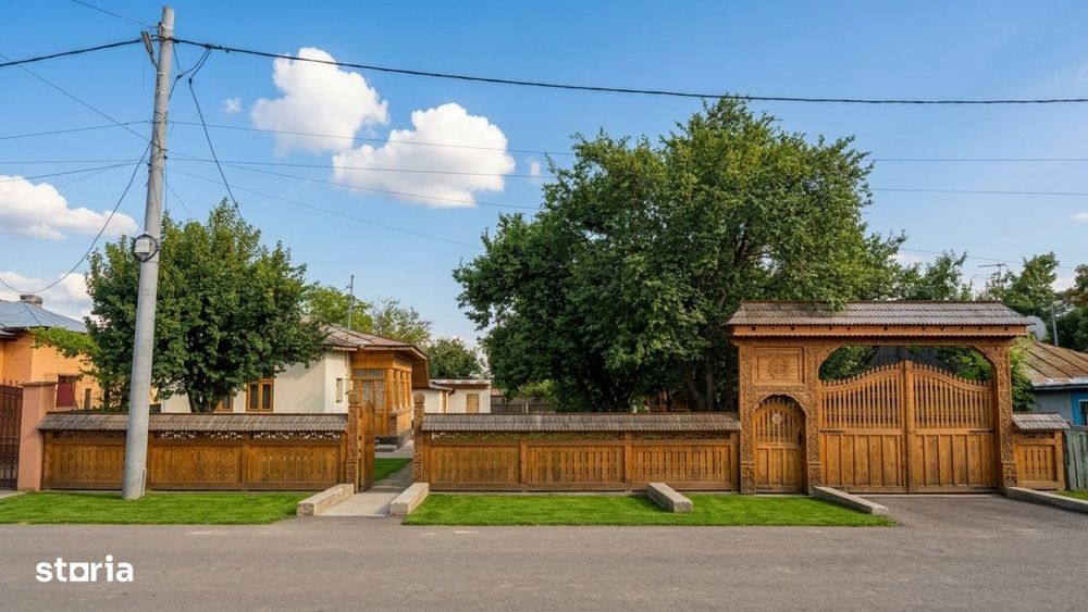Casa rurala cu gradina mare, langa Bucuresti
