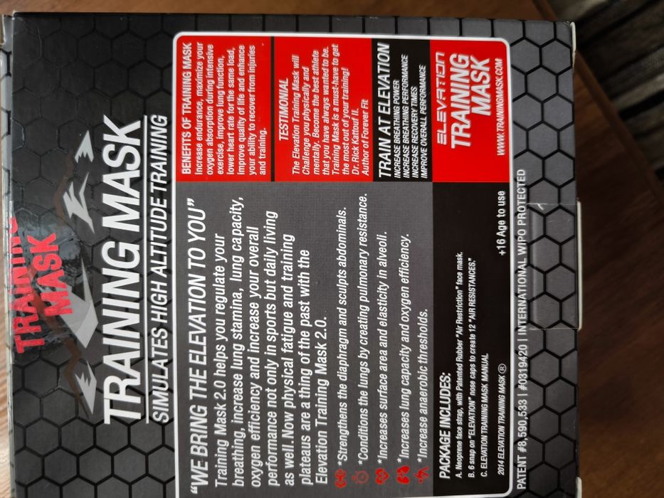 Продам маску для тренировок