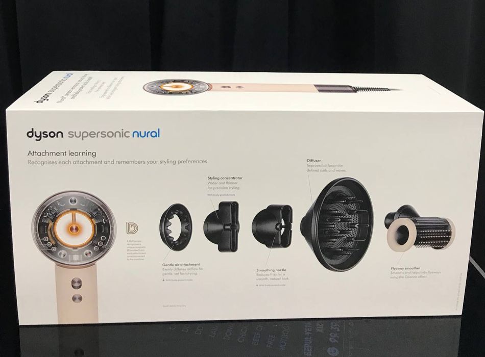 Фен Dyson Supersonic Nural HD16 Sakura Невероятное Качество Гравировка