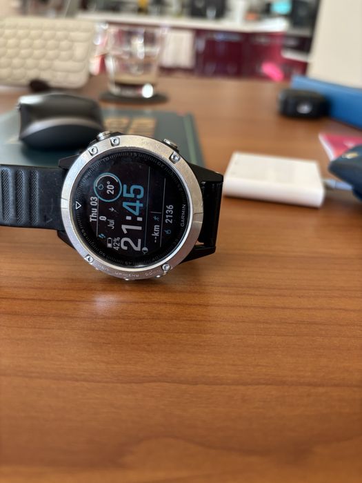 Ceas Garmin Fenix 5 Silver