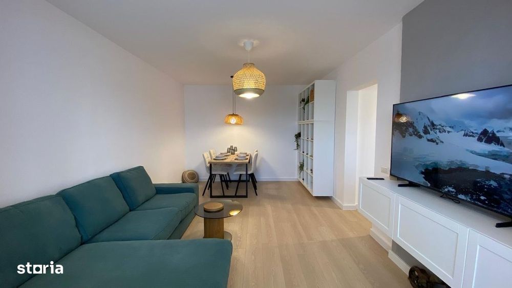 Ap 2 camere renovat | Panduri – 13 Septembrie |58 mp | Mobilat complet — fotografia 3