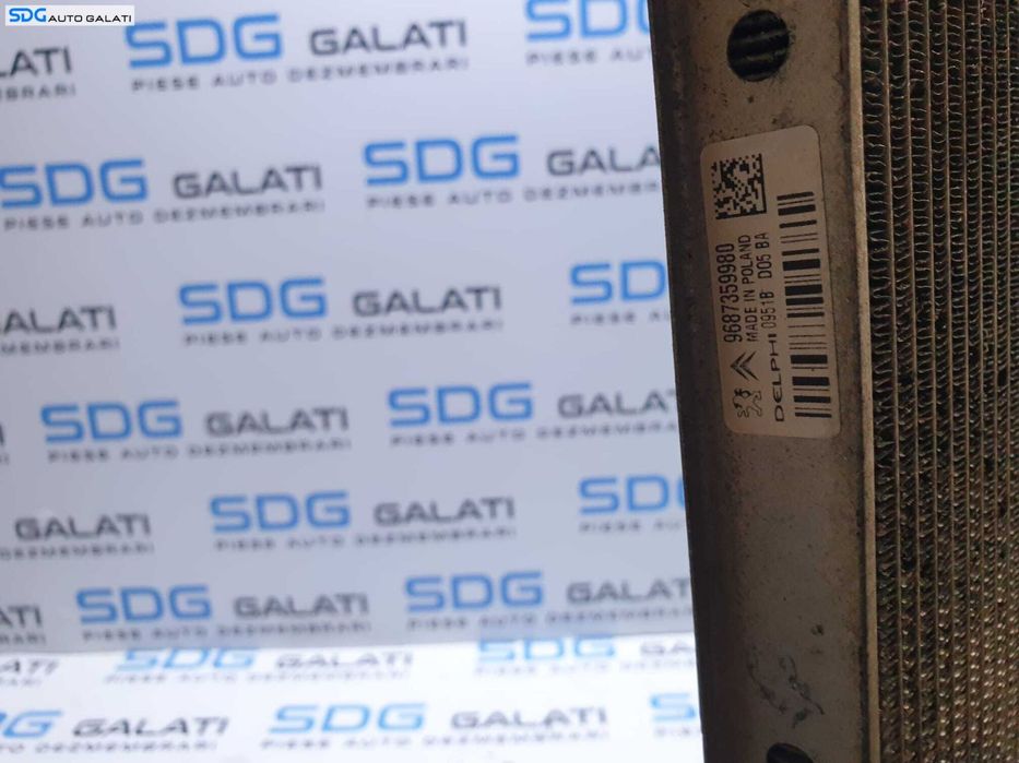 Radiator Racitor Apa Antigel Motor Citroen C5 3 2.0 HDI 2014 - 2017 Cod 9687359980