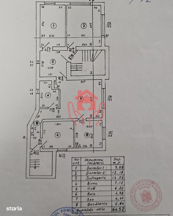 GARA DE NORD (Spitalul Witting)- 3-4 camere in vila solida renovata!