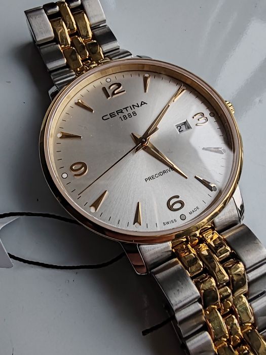Ceas Certina Precidrive DS Caimano Quartz 39 mm Nou-Nepurtat!