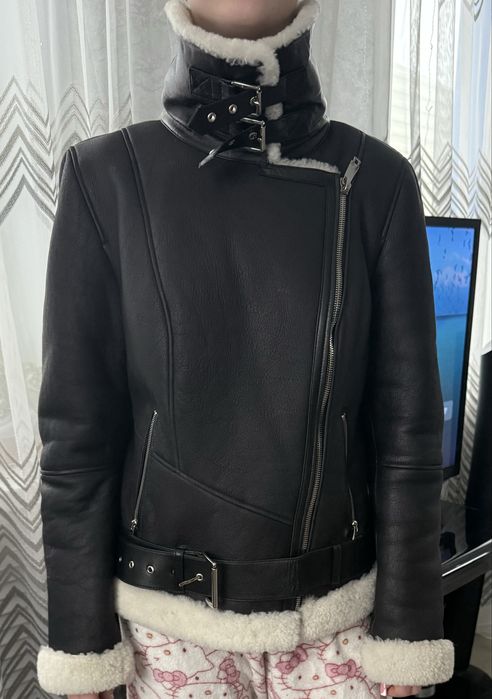 Натуральная дубленка Авиатор