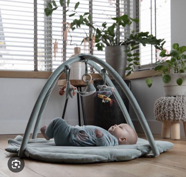 Saltea de activitati bebe Little Dutch Ocean Mint