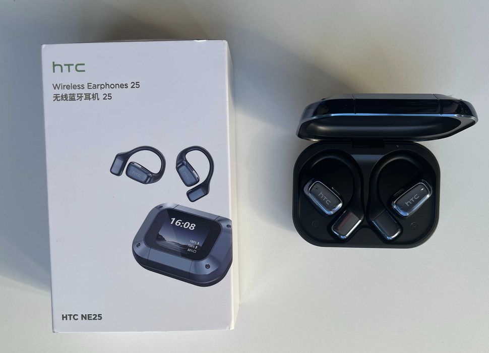 HTC NE25 безжични слушалки – нови, AI превод, LCD