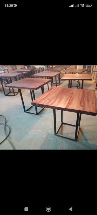 Столы в стиле лофт