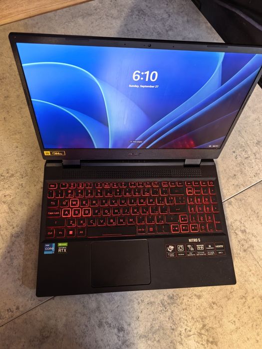 Acer Nitro 5   12Gen i7 Перфектен!!! Z-11075