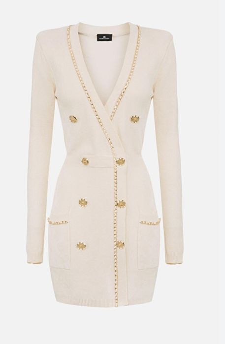 Elisabetta Franchi вълнена рокля