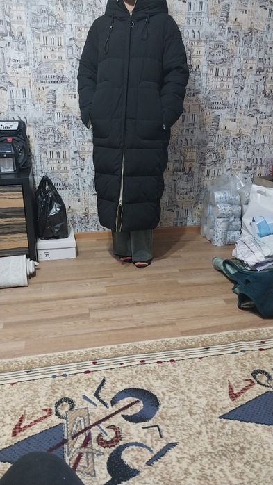 Продам пуховик женский  оверсайз