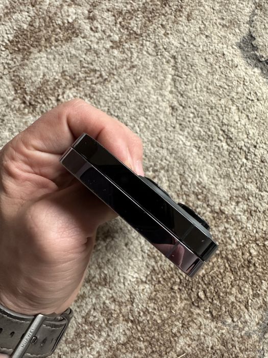 Carcase iPhone 14 Pro Grey/ Purple, full flex, stare foarte buna