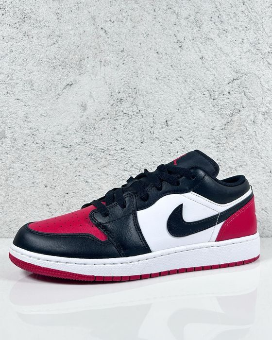 Air Jordan 1 Low Bred Toe 2.0