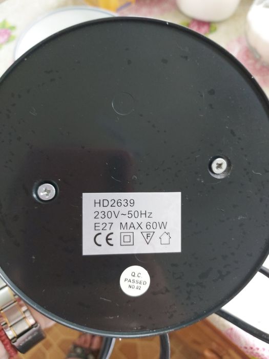 Лампа настольная лампа