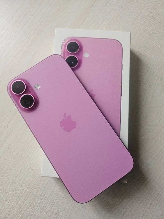 Sotiladi: iPhone 16 128GB Pink, Batareya quvvati 100%