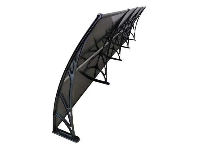 400х120 см Навес Козирка - кафяв или тъмно сив