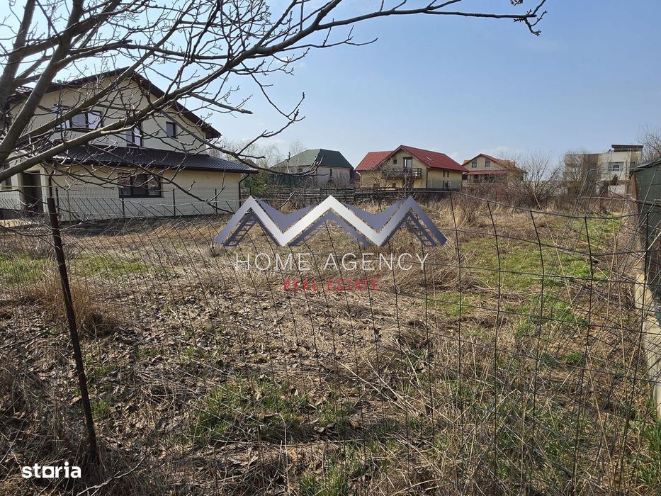 Teren 500 mp Balotești, Șos. Unirii, utilități