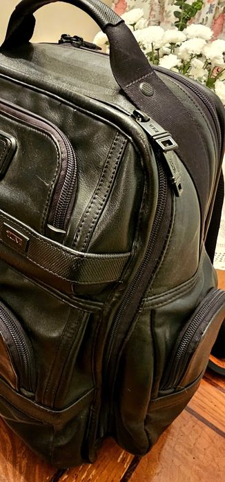 Кожаный рюкзак Tumi Alpha 2