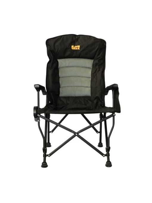 Scaun de camping pliabil CampTalk, cu husă de transport, 6.3 kg, suport de pahar și buzunar de depozitare integrate, 61 x 70 x 105 cm