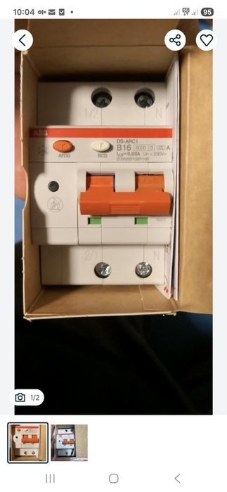 Afdd  eaton si abb 10 16a 20a