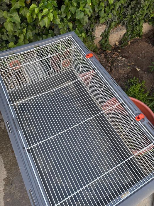 клетка для кроликов, грызунов, цыплят , котят очень большая  БУ