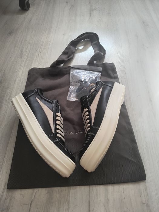 Rick Owens vans low leather black 40