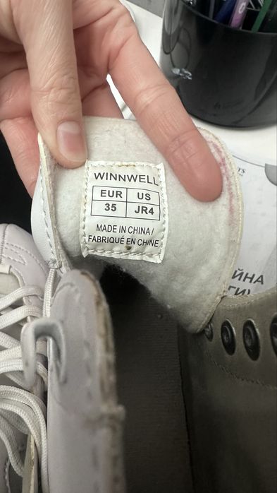 коньки winnwell, 35 размер