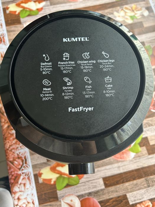 Vand friteuza cu aer cald Kumtel